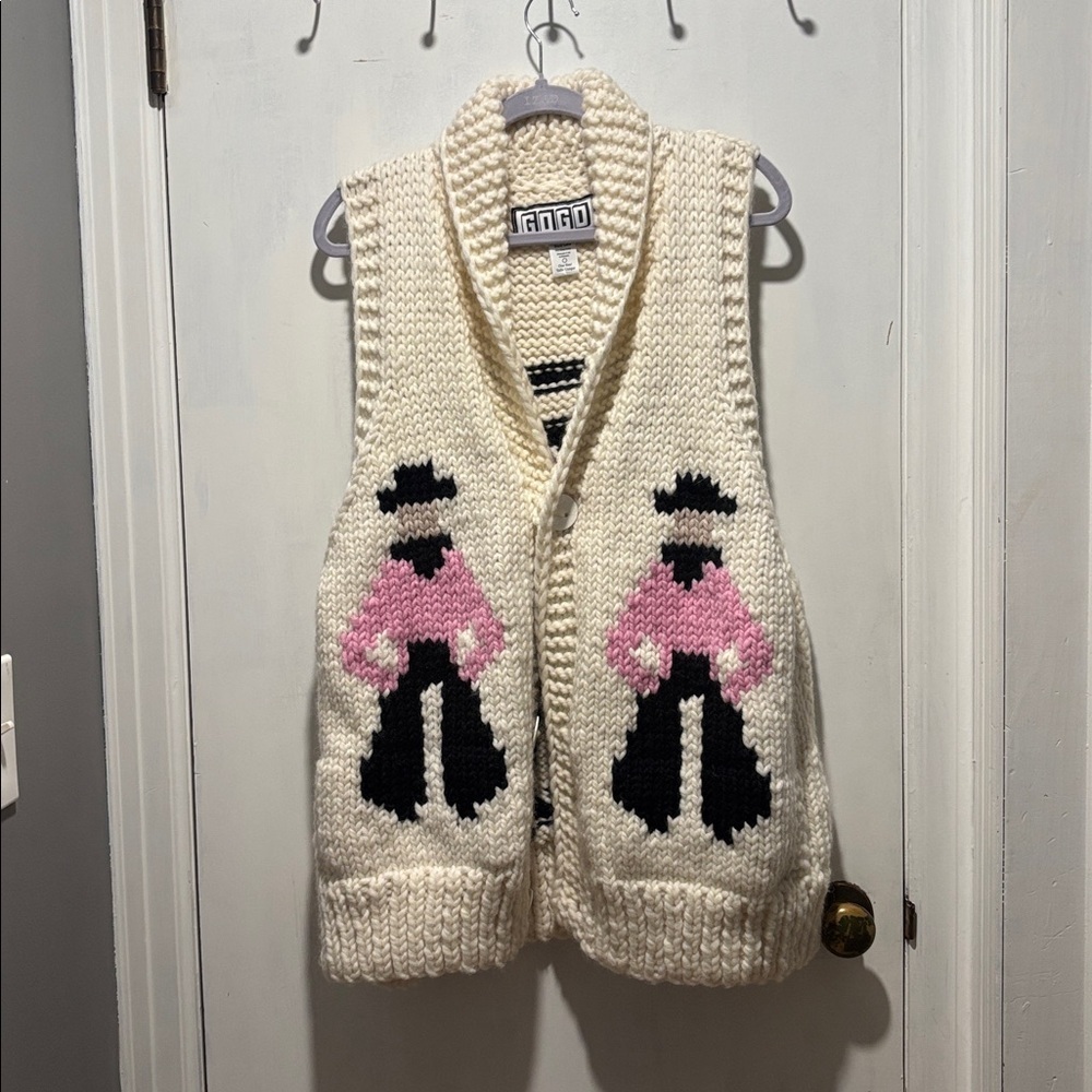 GOGO cowboy swing sweater vest